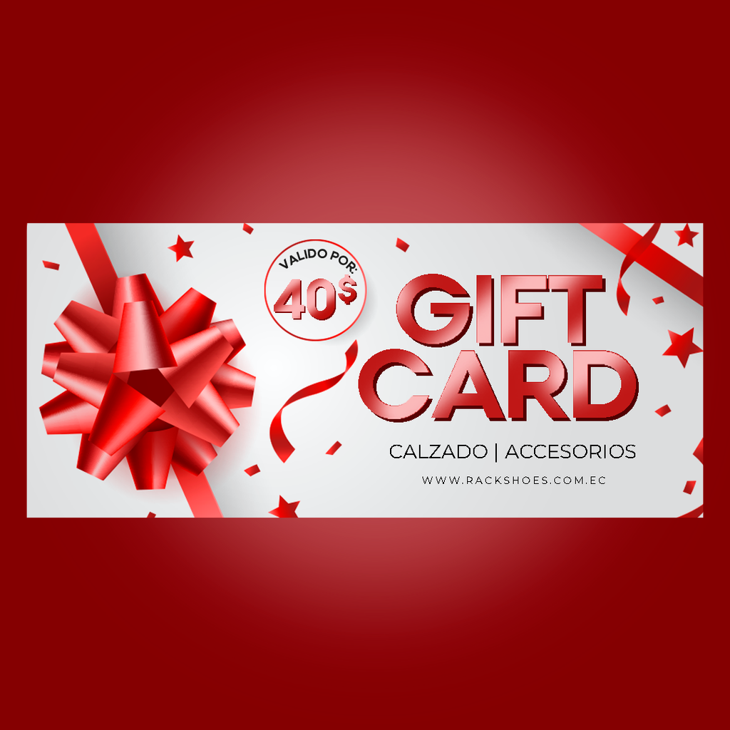 Gift Card Rack Shoes