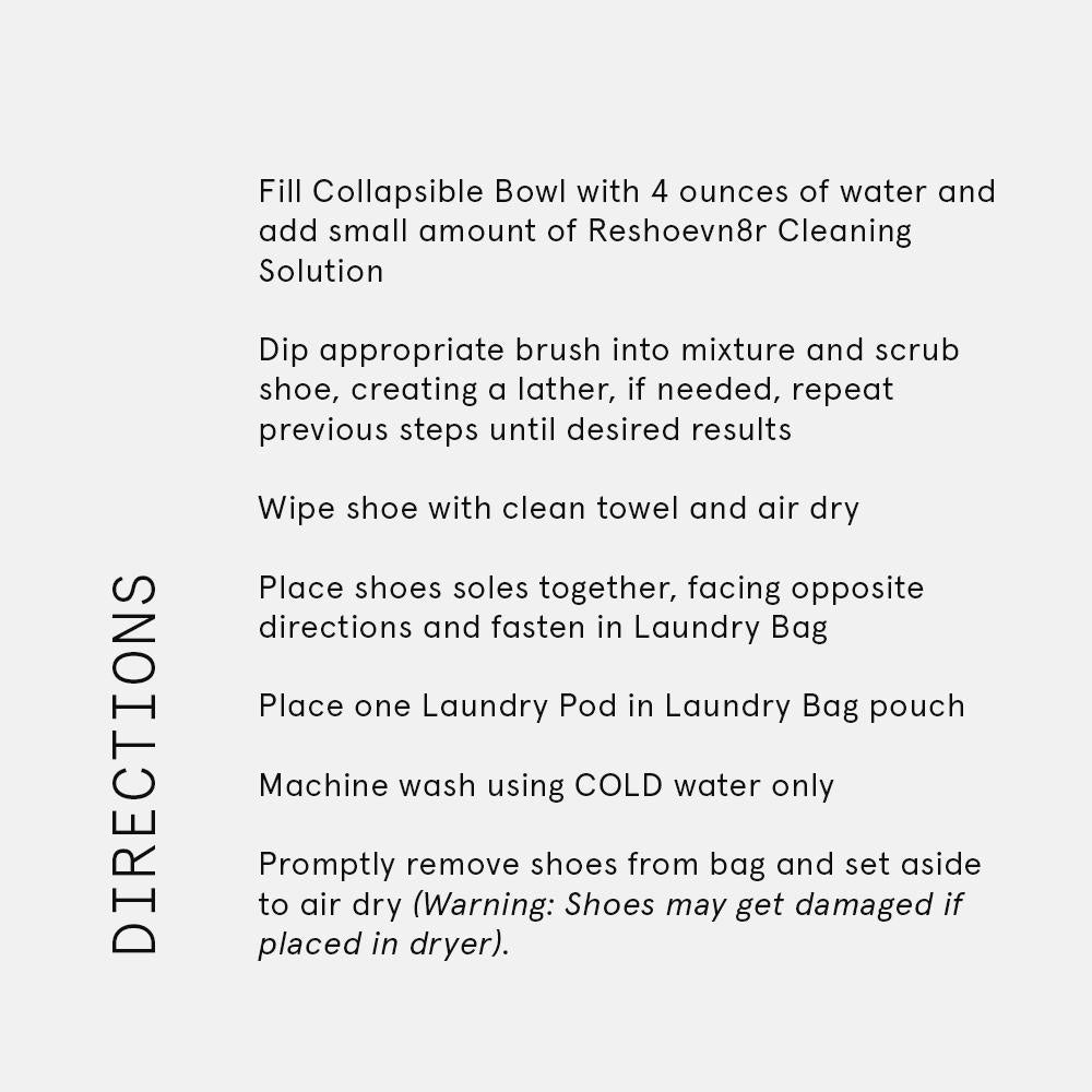 Kit de limpieza para sneakers Essential Reshoevn8r - Rack Shoes